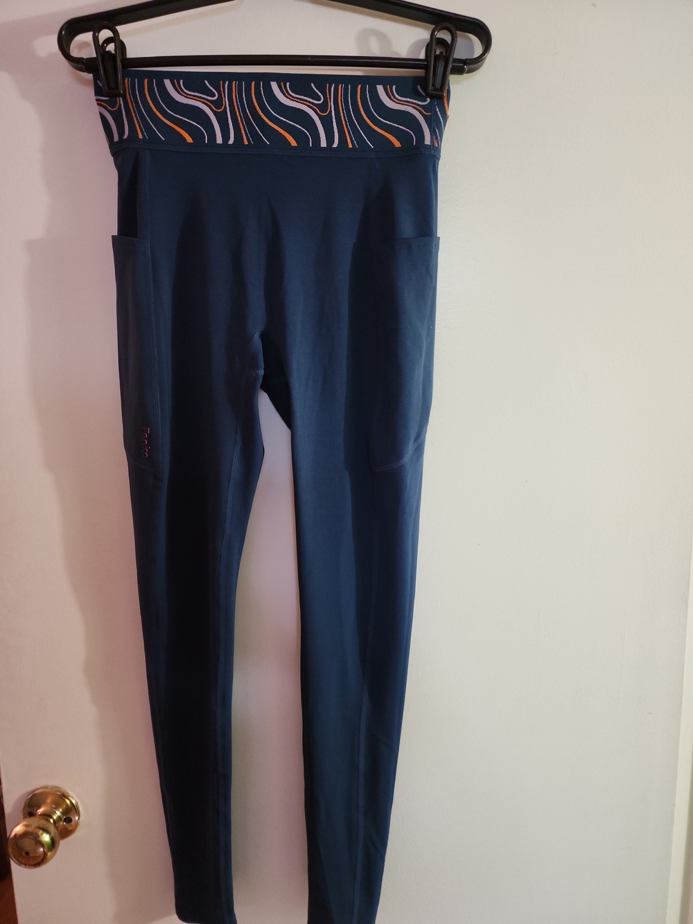 Fanka Body Sculpt Dark Teal Leggings With Side Pocket